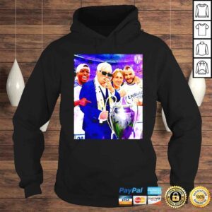 Hoodie Real Madrid Winners Champions League 2021 poster shirt