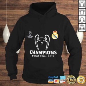 Hoodie Real madrid mens UCL 2022 winner hoody hoddie