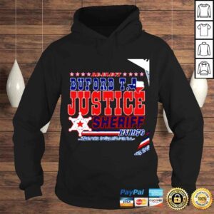 Hoodie Reelect Buford T Justice Sheriff Montague County 1976 retro shirt