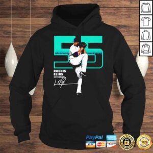 Hoodie Roenis Elias Seattle Mariners Outline Signatures TShirt