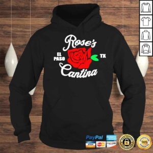 Hoodie Roses El Paso Cantina Big Cat Shirt