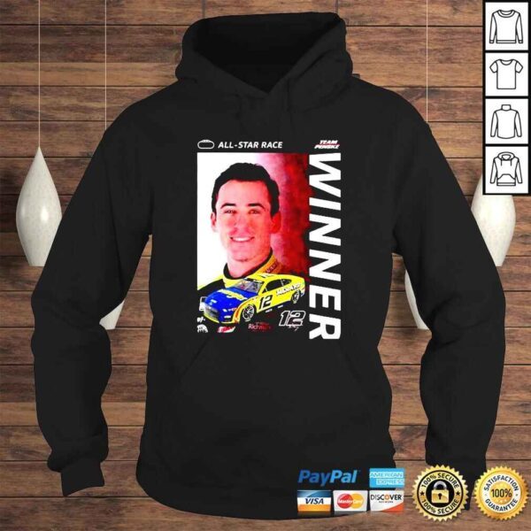 Ryan Blaney Winner All Star Race Nascar 2022 TShirt - Image 4