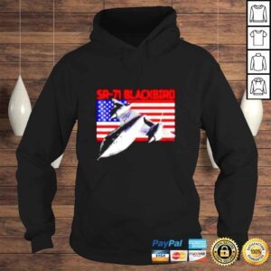 Hoodie SR71 Blackbird American flag shirt