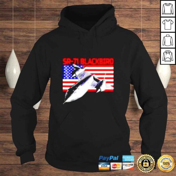 SR71 Blackbird American flag shirt - Image 4