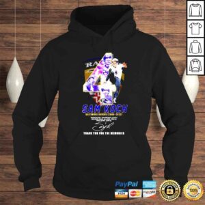 Hoodie Sam Koch Baltimore Ravens 2006 2022 thank you for the memories shirt