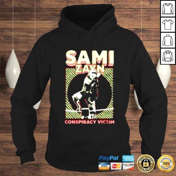 Sami Zayn Conspiracy Victim shirt - Image 4