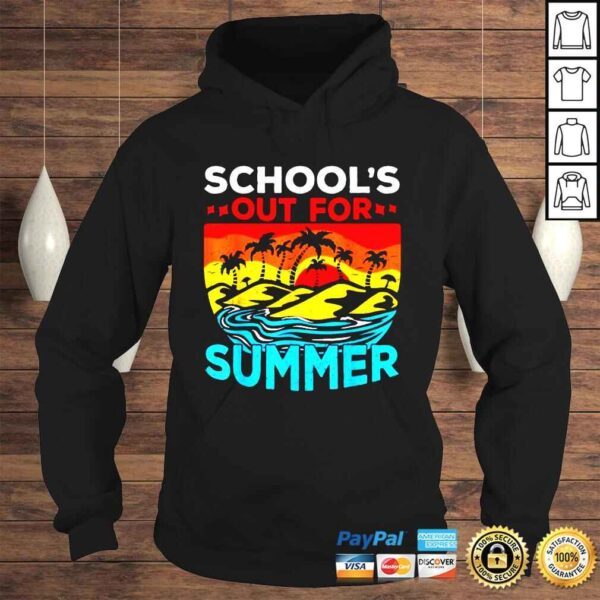 Schools out for summer vintage shirt - Image 4