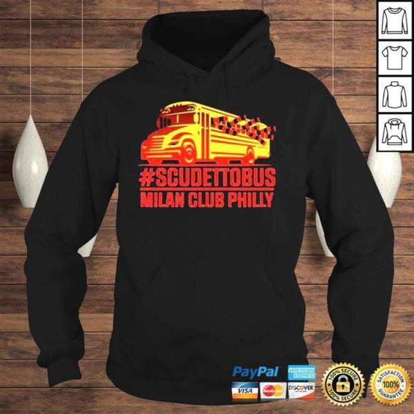 Scudettobus Milan Club Philly Milan Club Philly Shirt - Image 4