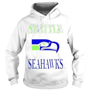 Hoodie Seattle Seahawks 1970s Vintage NFL Crewneck Sweat shirt