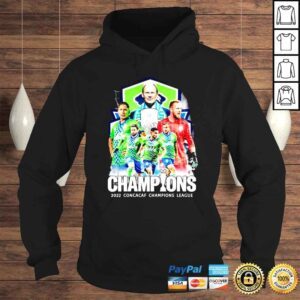 Hoodie Seattle Sounders FC Champions 2022 Concacaf Champions League shirt