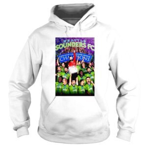 Hoodie Seattle Sounders FC Concacaf Champions League poster shirt