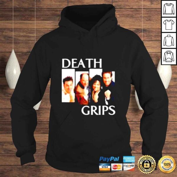 Seinfeld characters death grips shirt - Image 4