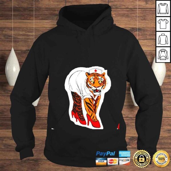 Sexy Tiger Nurse shirt - Image 4