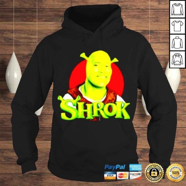 Shork The Rocl Dwayne Johnson Shrek Salope shirt - Image 4