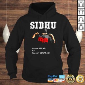 Hoodie Sidhu Moosewala Desi you can kill me but you cant defeat me shirt