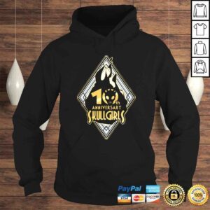 Hoodie Skullgirls 10th Anniversary shirt