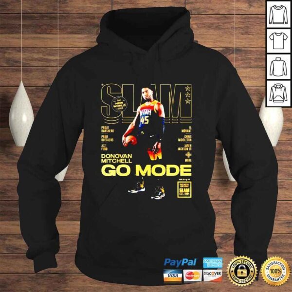 Slam Donovan Mitchell Go Mode Utah Jazz shirt - Image 4