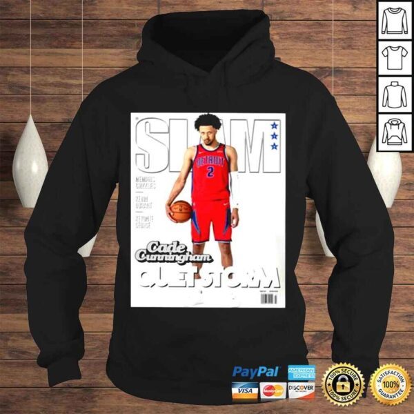 Slam Goods Cade Cunningham Slam Cover Tee Shirt - Image 4