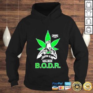 Hoodie Snoop Dogg Bodr Crooks Green Weed shirt