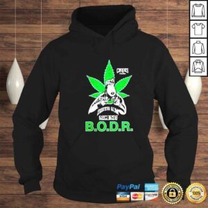 Hoodie Snoop Dogg Bodr and Crooks Green Weed shirt