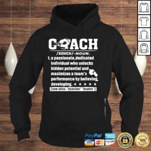 Hoodie Soccer coach definition soccer player sports futbol shirt