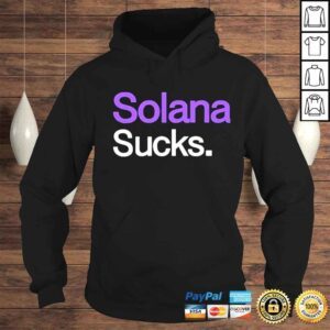 Hoodie Solana sucks shirt