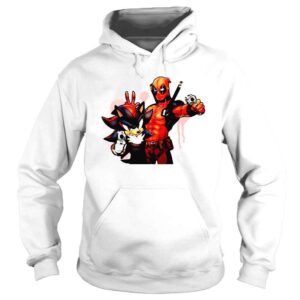 Hoodie Sonic X Deadpool shirt