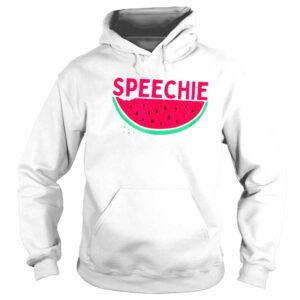 Hoodie Speechie speech pathology summer therapy shirt