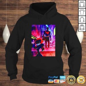 Hoodie Spiderman 2099 and Batman Beyond shirt