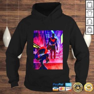 Hoodie Spiderman and Batman Beyond shirt