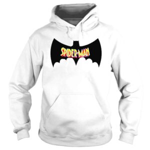 Hoodie Spiderman and Batman Logo shirt