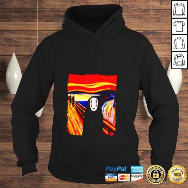 Spirited Away Kaonashi The Scream shirt - Image 4