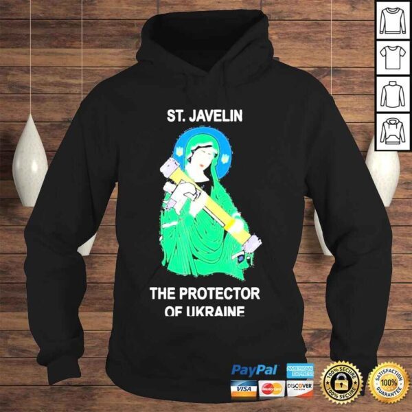 St Javelin The Protector of Ukraine Strong TShirt - Image 4