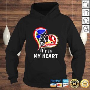 Hoodie St Louis Blues St Louis Cardinals ItS In My Heart shirt