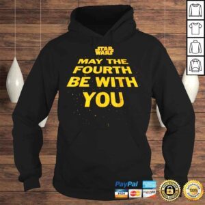 Hoodie Star Wars May The Fourth Be With You Tilted Logo Poster T Shirt