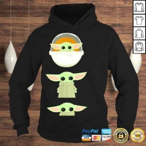 Hoodie Star Wars The Mandalorian The Child Cartoon Poses T Shirt