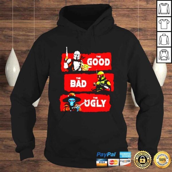 Star Wars characters the good the bad the ugly shirt - Image 4