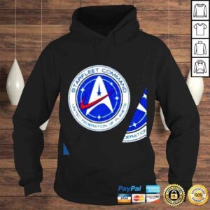 Hoodie Starfleet Command United Federation of Planets logo shirt