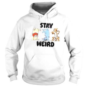 Hoodie Stay weird by turborat shirt