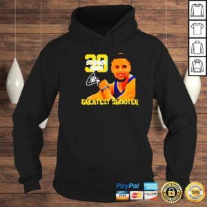 Hoodie Stephen Curry 30 greatest shooter signature basketball shirt