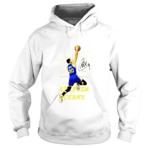 Hoodie Stephen Curry Golden State Warriors Basketball signature Shirt