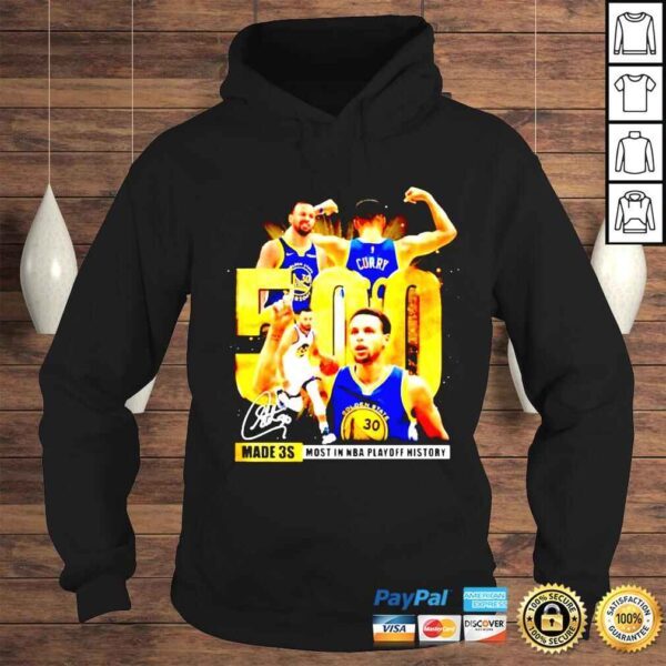 Stephen Curry made 3s most in NBA playoff history shirt - Image 4