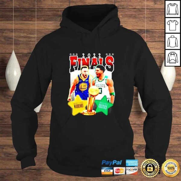 Stephen Curry vs Jayson Tatums 2022 Finals Golden State Warriors vs Boston Celtics Shirt - Image 4