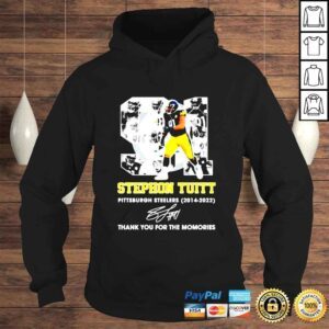 Hoodie Stephon Tuitt Pittsburgh Steelers 20142022 thank you for the memories signature shirt