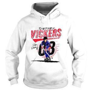 Hoodie Steve Vickers New York Rangers Comet signature shirt