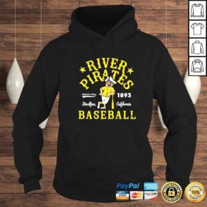 Hoodie Stockton River Pirates California Minor League Baseball Shirt