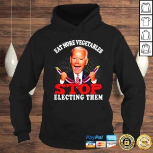 Hoodie Stop Electing Vegetables shirt