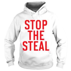 Hoodie Stop the steal ameriqanon gothic shirt