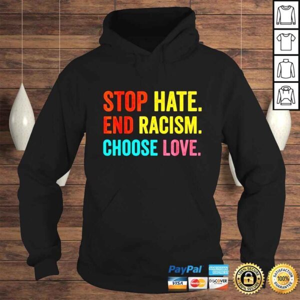 Strong buffalo usa pray for Buffalo stop hate end racism choose love shirt - Image 4