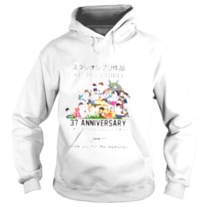 Hoodie Studio Ghibli 37th Anniversary 19852022 Miyazaki Hayao Signatures Thank You For The Memories Shirt